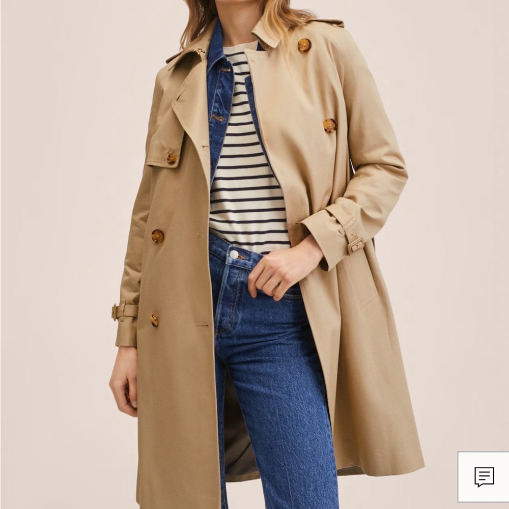 Classic Beige Trench Coat